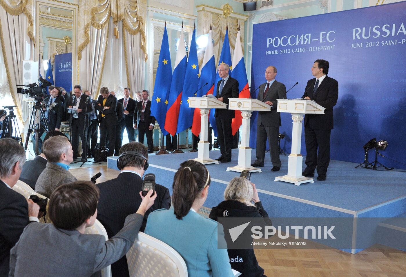 Russia-EU summit joint press conference