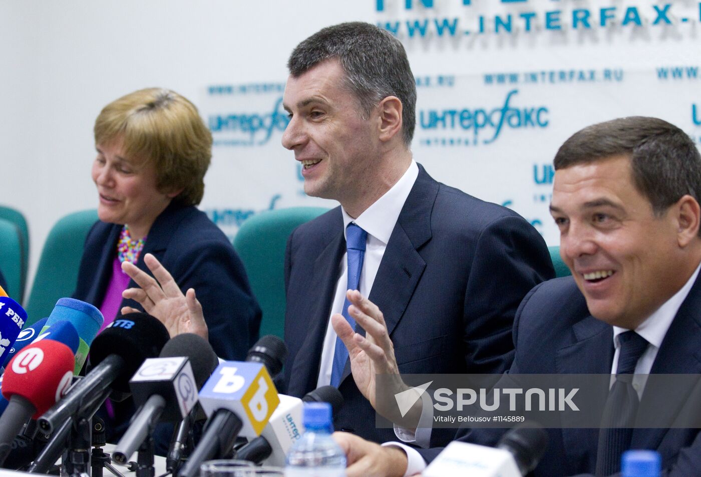 Mikhail Prokhorov announces founding of Civil Platform party