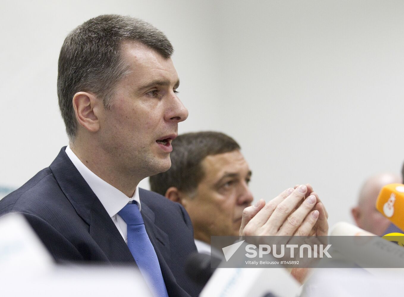 Mikhail Prokhorov announces founding of Civil Platform party