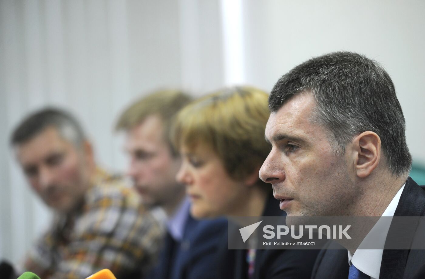 Mikhail Prokhorov announces founding of Civil Platform party