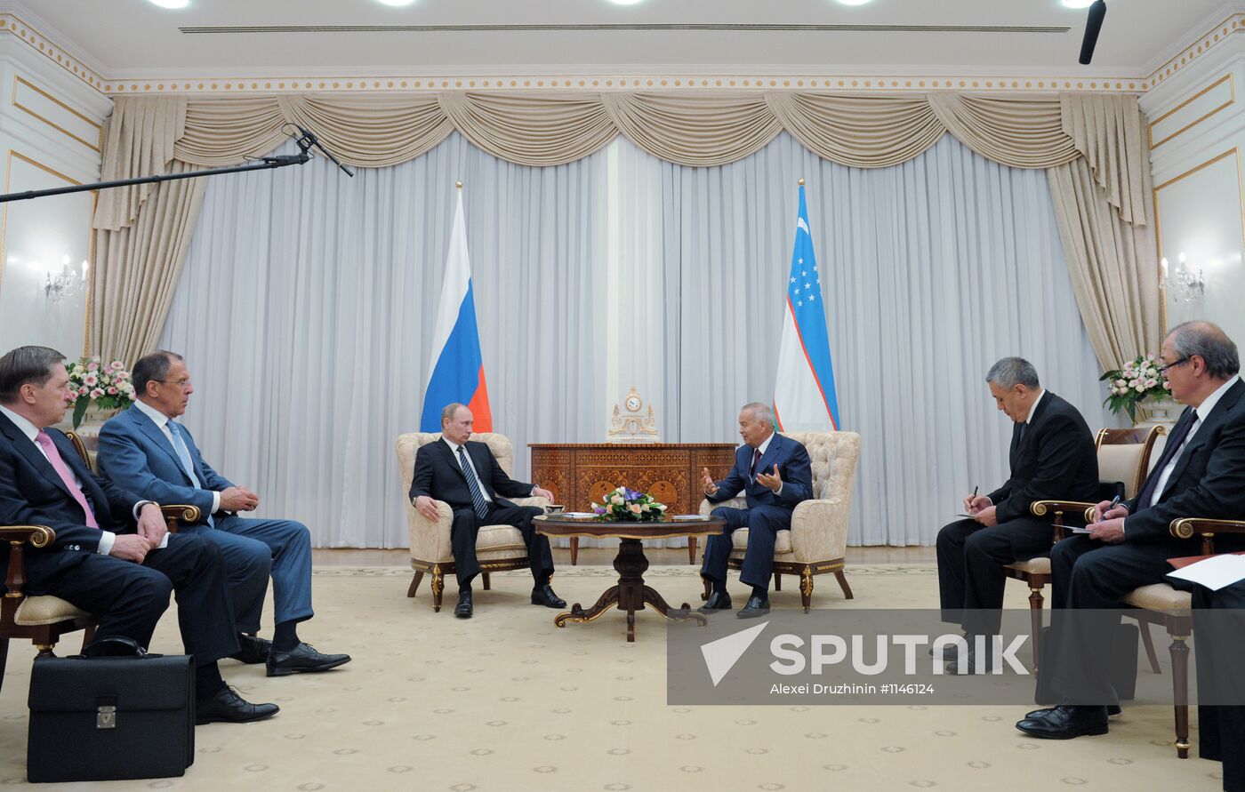 Official visit of Russian President Vladimir Putin to Uzbekistan