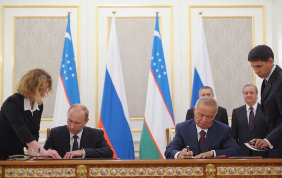 Official visit of Russian President Vladimir Putin to Uzbekistan