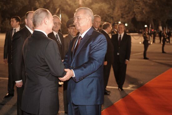 Official visit of Russian President Vladimir Putin to Uzbekistan