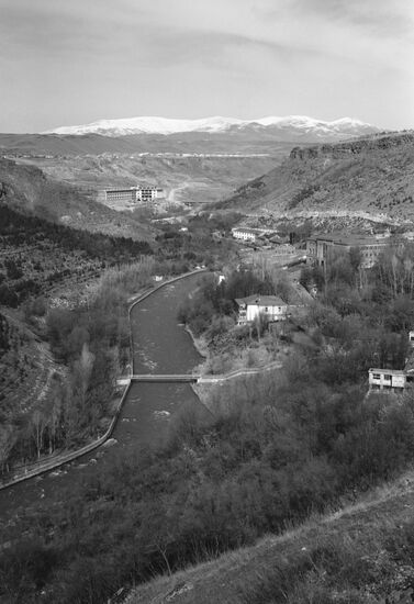 General view of resort town of Arzni