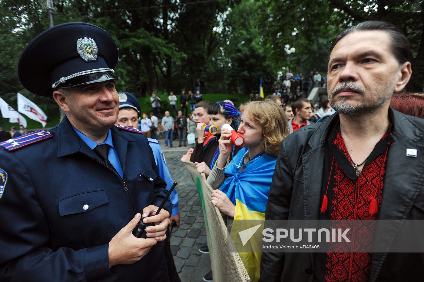 Defend Ukrainian Language rally in Kiev