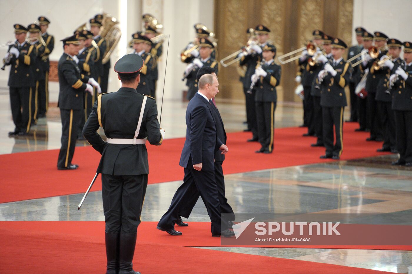 Vladimir Putin's state visit to China