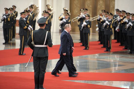 Vladimir Putin's state visit to China