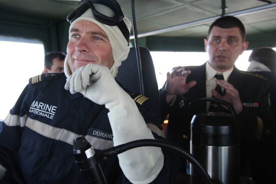 Russian-French minesweeping exercise in Baltic Sea