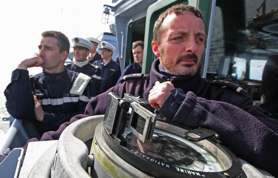 Russian-French minesweeping exercise in Baltic Sea