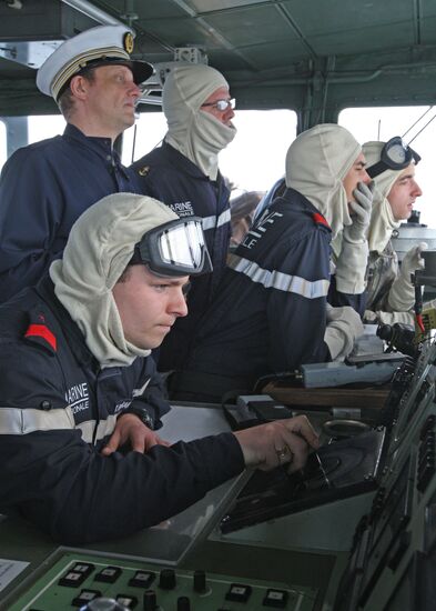 Russian-French minesweeping exercise in Baltic Sea