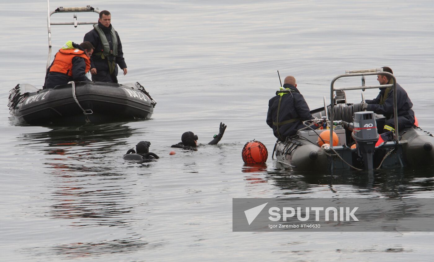 Russian-French minesweeping exercise in Baltic Sea