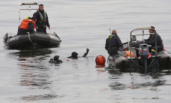 Russian-French minesweeping exercise in Baltic Sea