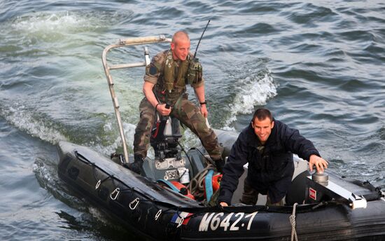 Russian-French minesweeping exercise in Baltic Sea