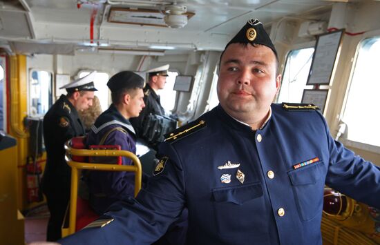 Russian-French minesweeping exercise in Baltic Sea
