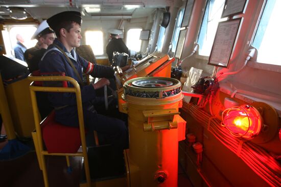 Russian-French minesweeping exercise in Baltic Sea