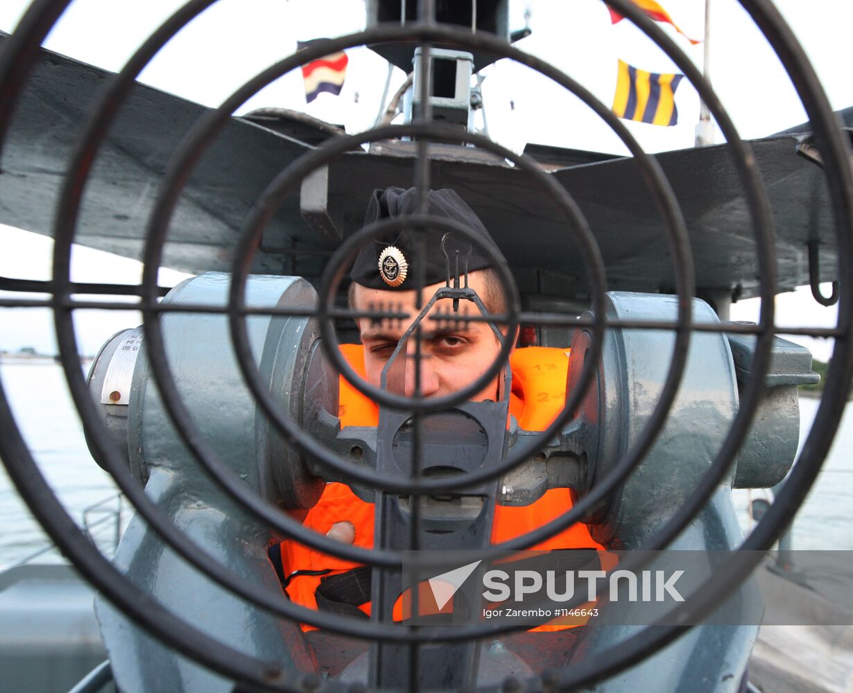 Russian-French minesweeping exercise in Baltic Sea