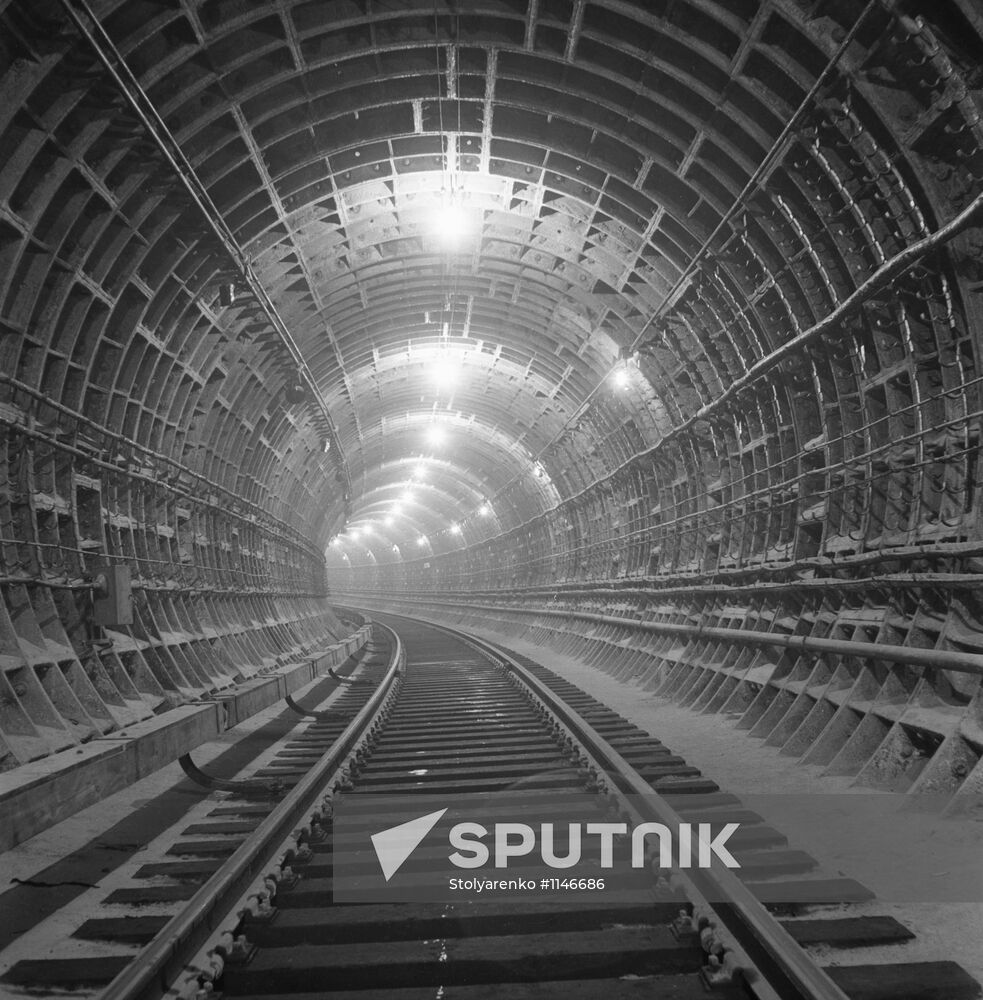 Moscow Metro tunnel