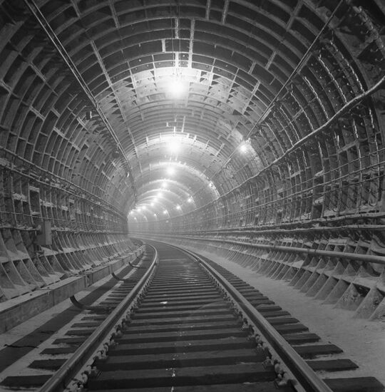 Moscow Metro tunnel