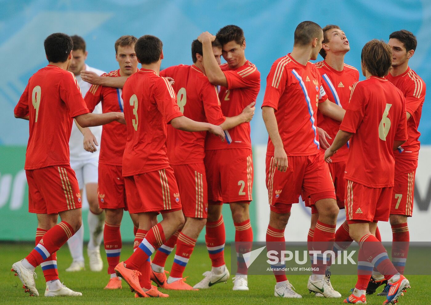 Football "Challenge Cup". Match Russia - England