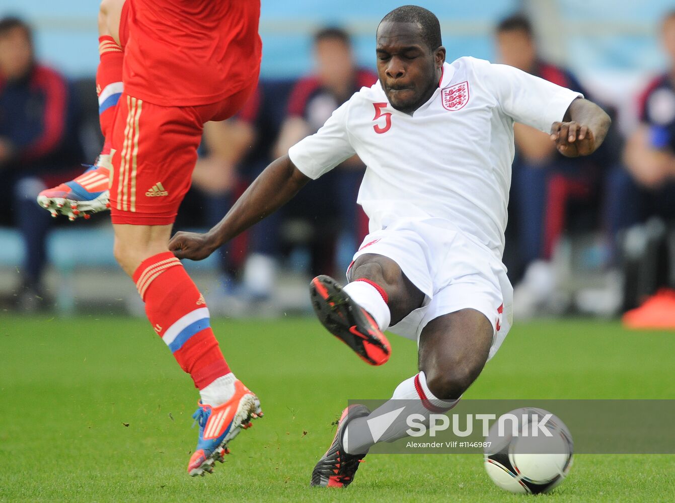 Football "Challenge Cup". Match Russia - England