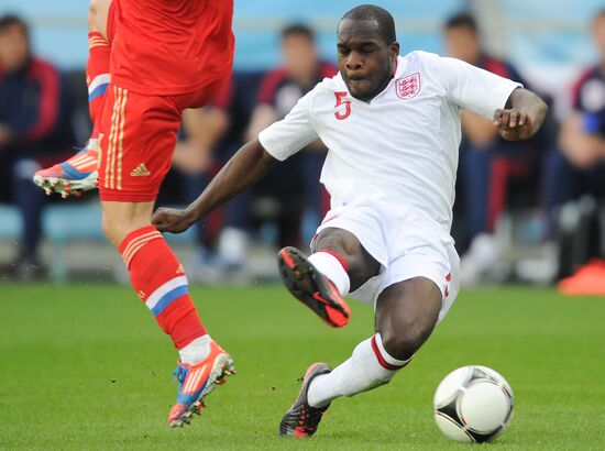 Football "Challenge Cup". Match Russia - England