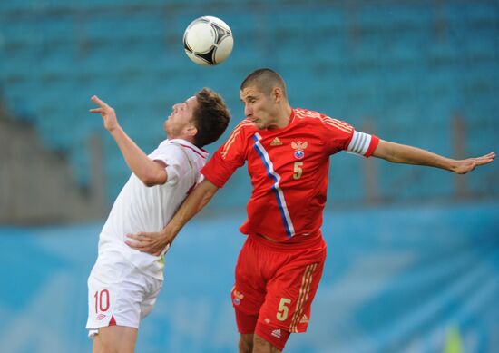 Football "Challenge Cup". Match Russia - England