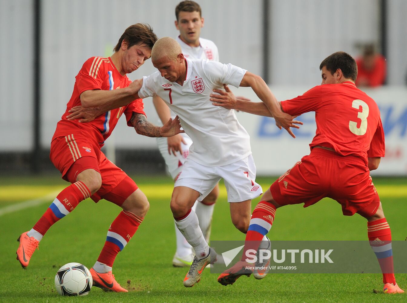 Football "Challenge Cup". Match Russia - England