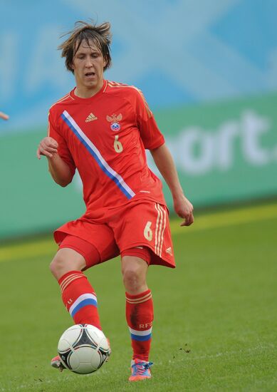 Football "Challenge Cup". Match Russia - England