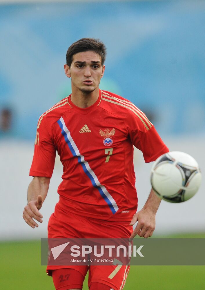 Football "Challenge Cup". Match Russia - England