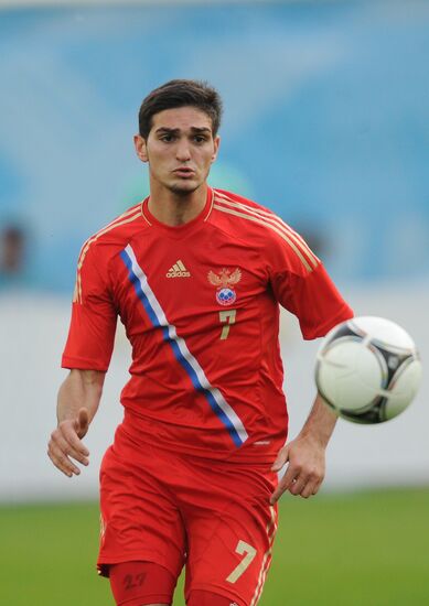Football "Challenge Cup". Match Russia - England