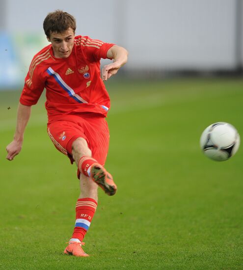 Football "Challenge Cup". Match Russia - England