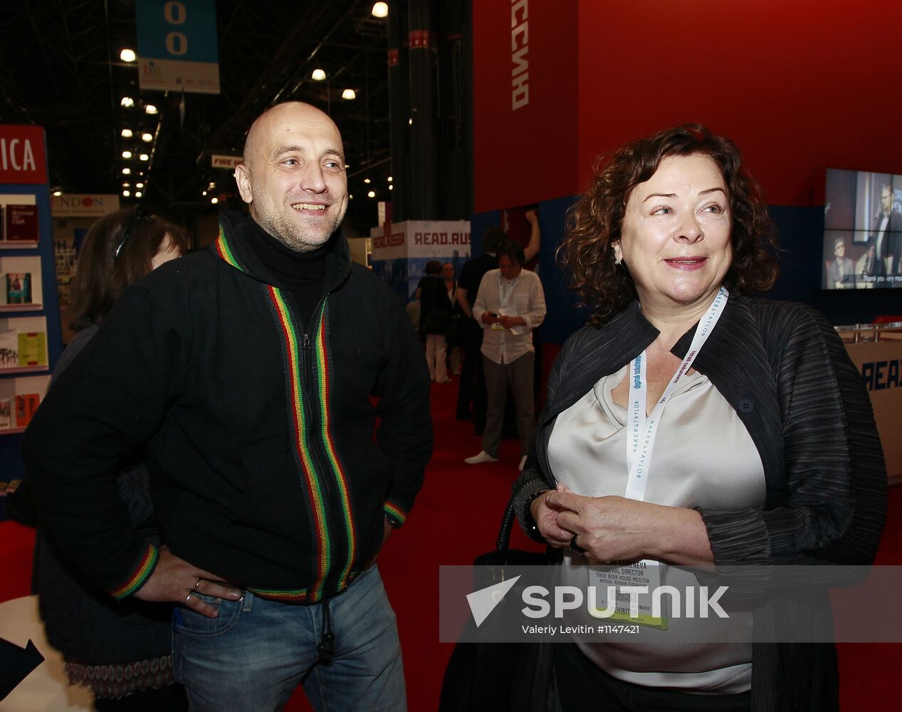 Russian stands at BookExpo America book fair