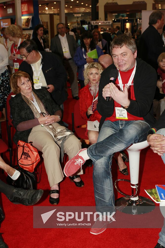 Russian stands at BookExpo America book fair