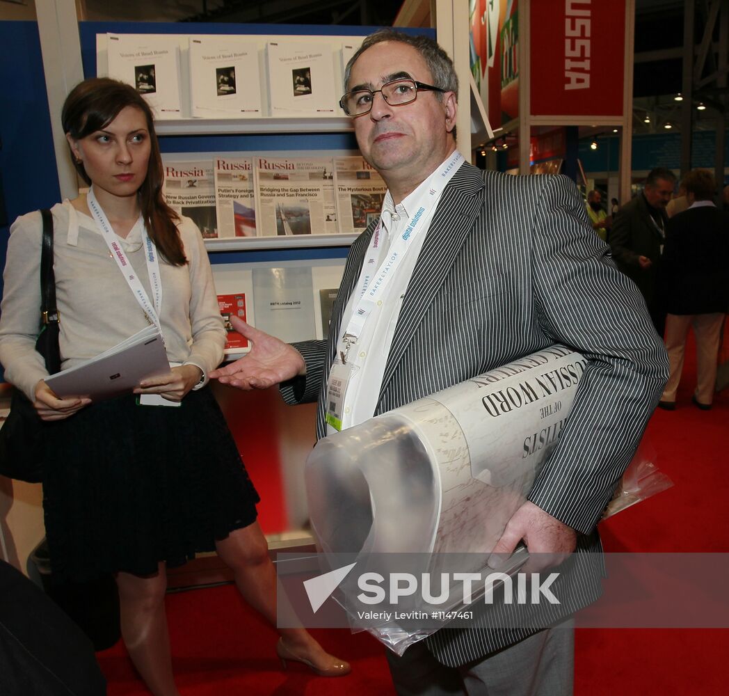 Russian stands at BookExpo America book fair