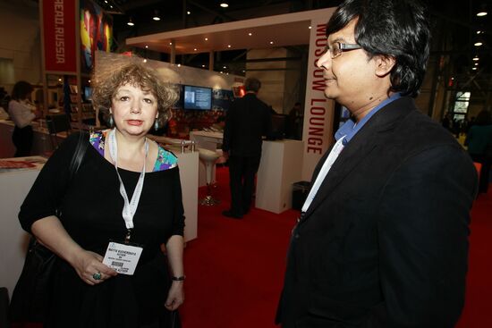 Russian stands at BookExpo America book fair