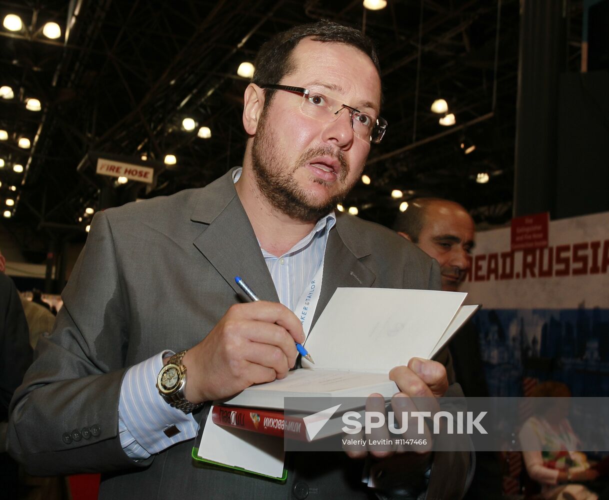 Russian stands at BookExpo America book fair