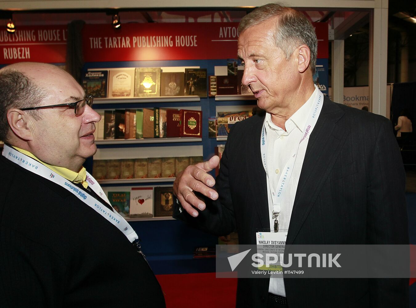 Russian stands at BookExpo America book fair