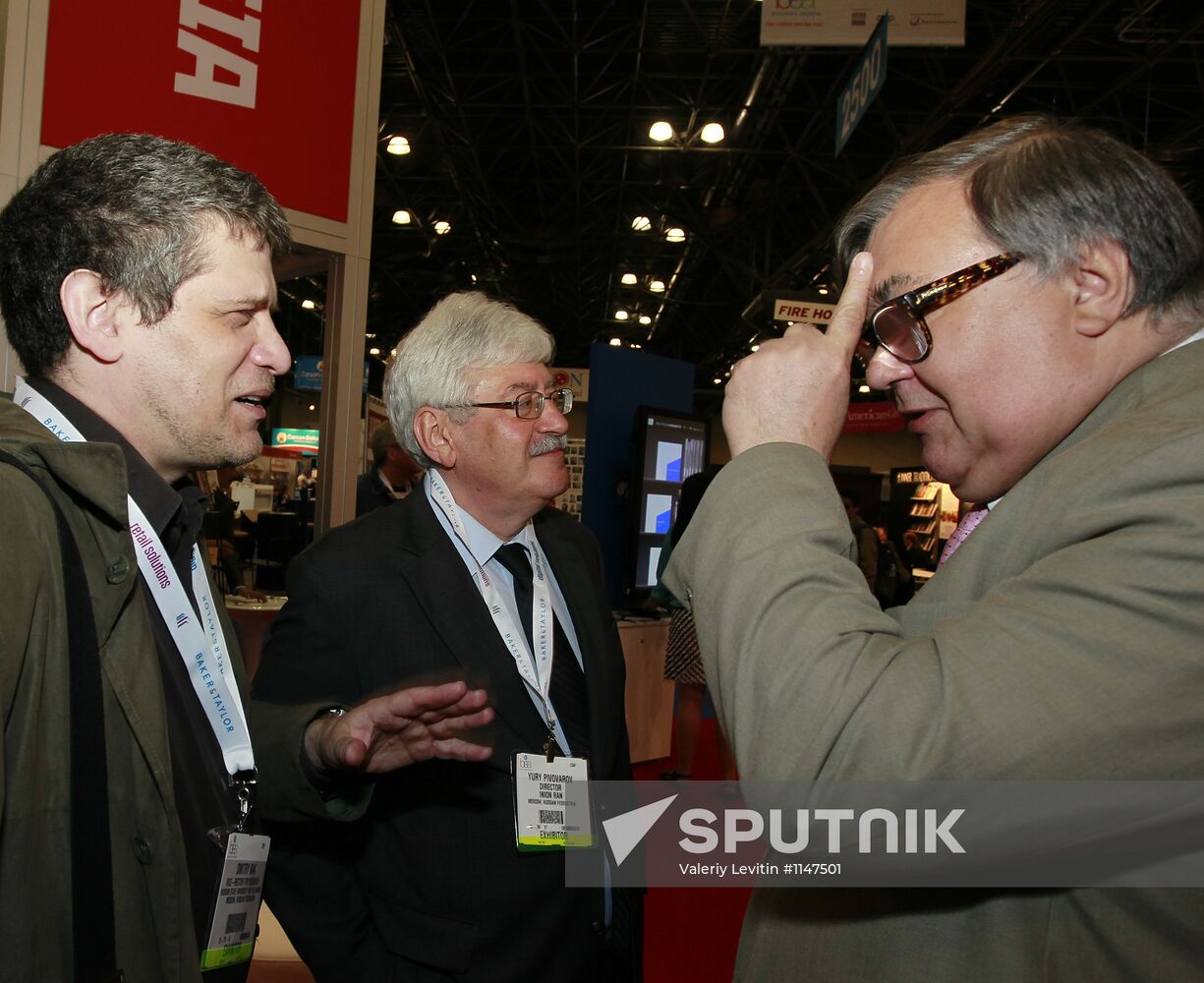 Russian stands at BookExpo America book fair