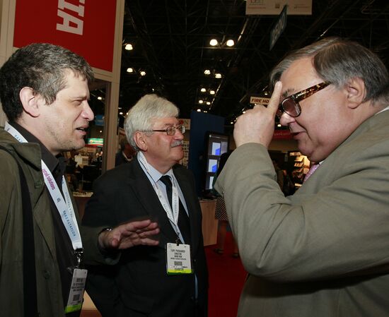 Russian stands at BookExpo America book fair