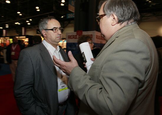 Russian stands at BookExpo America book fair