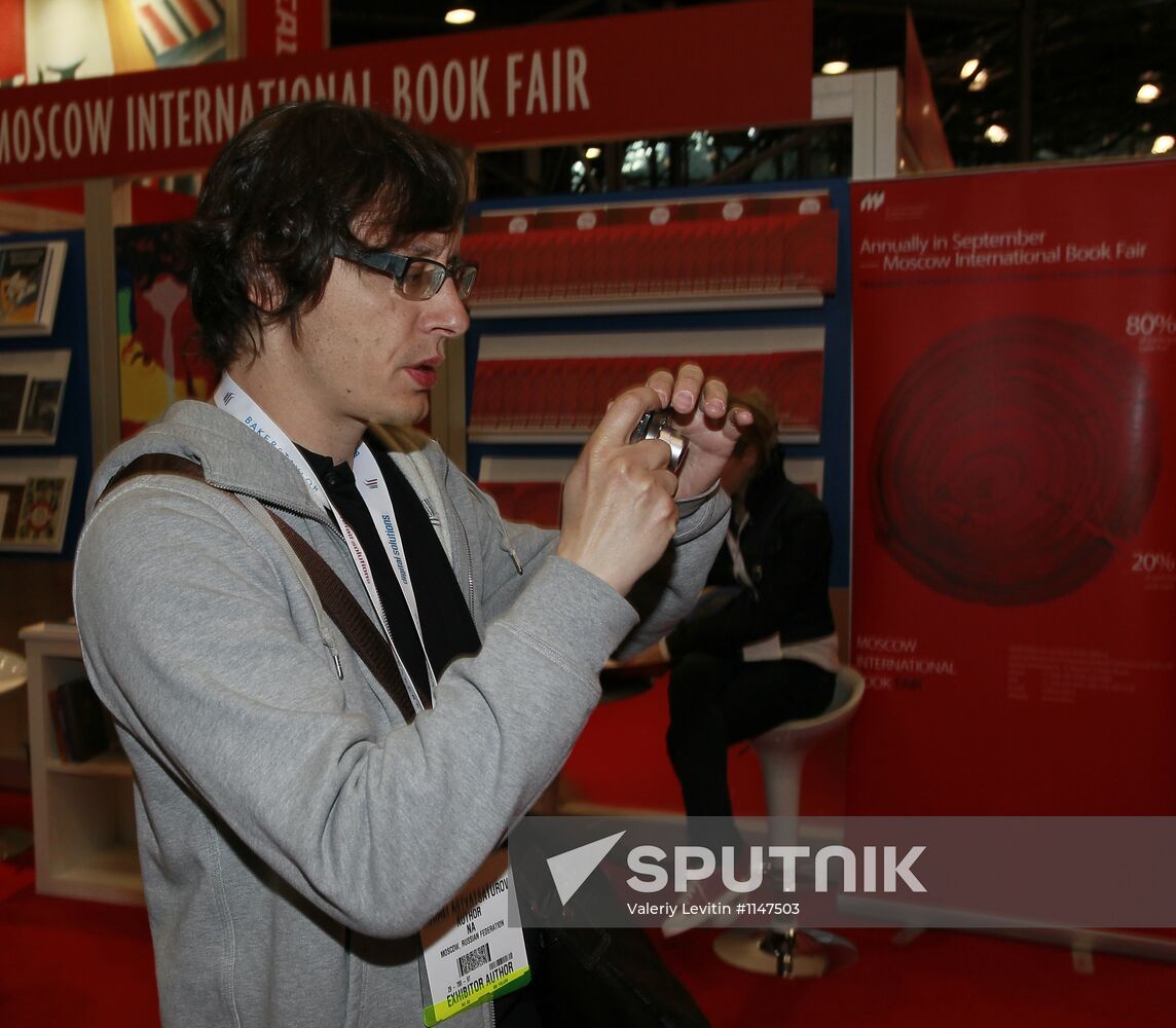 Russian stands at BookExpo America book fair