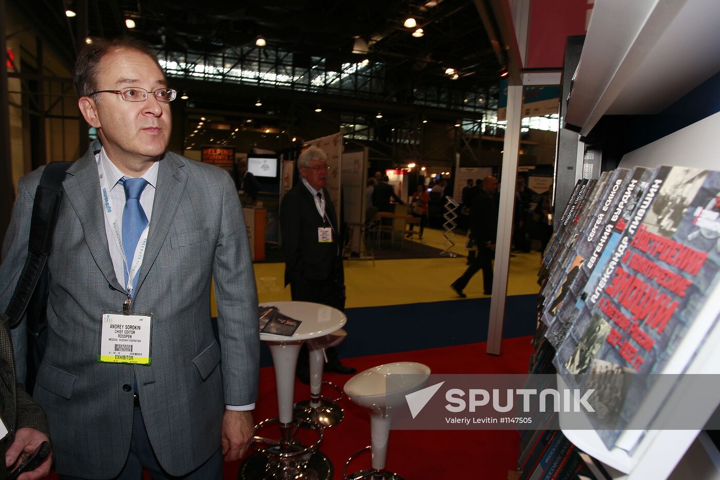 Russian stands at BookExpo America book fair