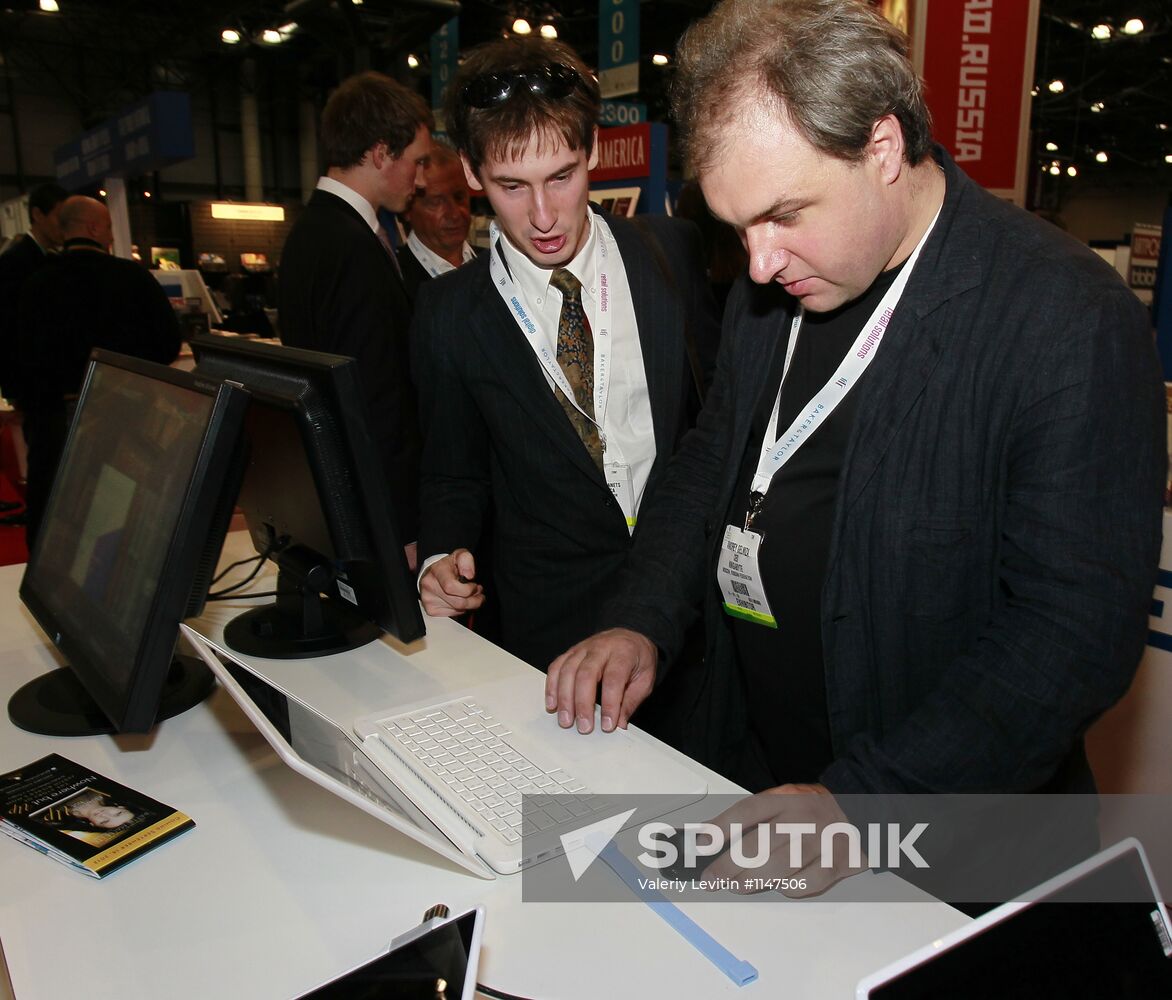 Russian stands at BookExpo America book fair