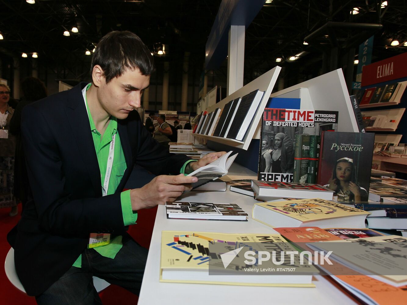 Russian stands at BookExpo America book fair