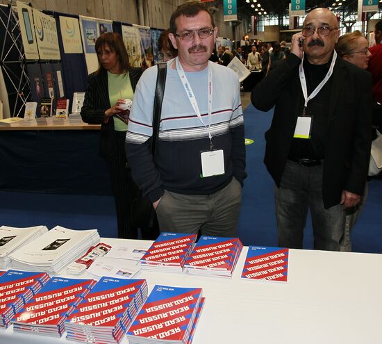 Russian stands at BookExpo America book fair
