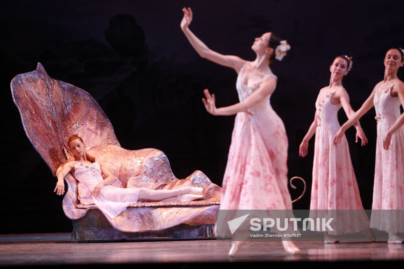 Dress rehearsal of ballet "A Midsummer Night's Dream"