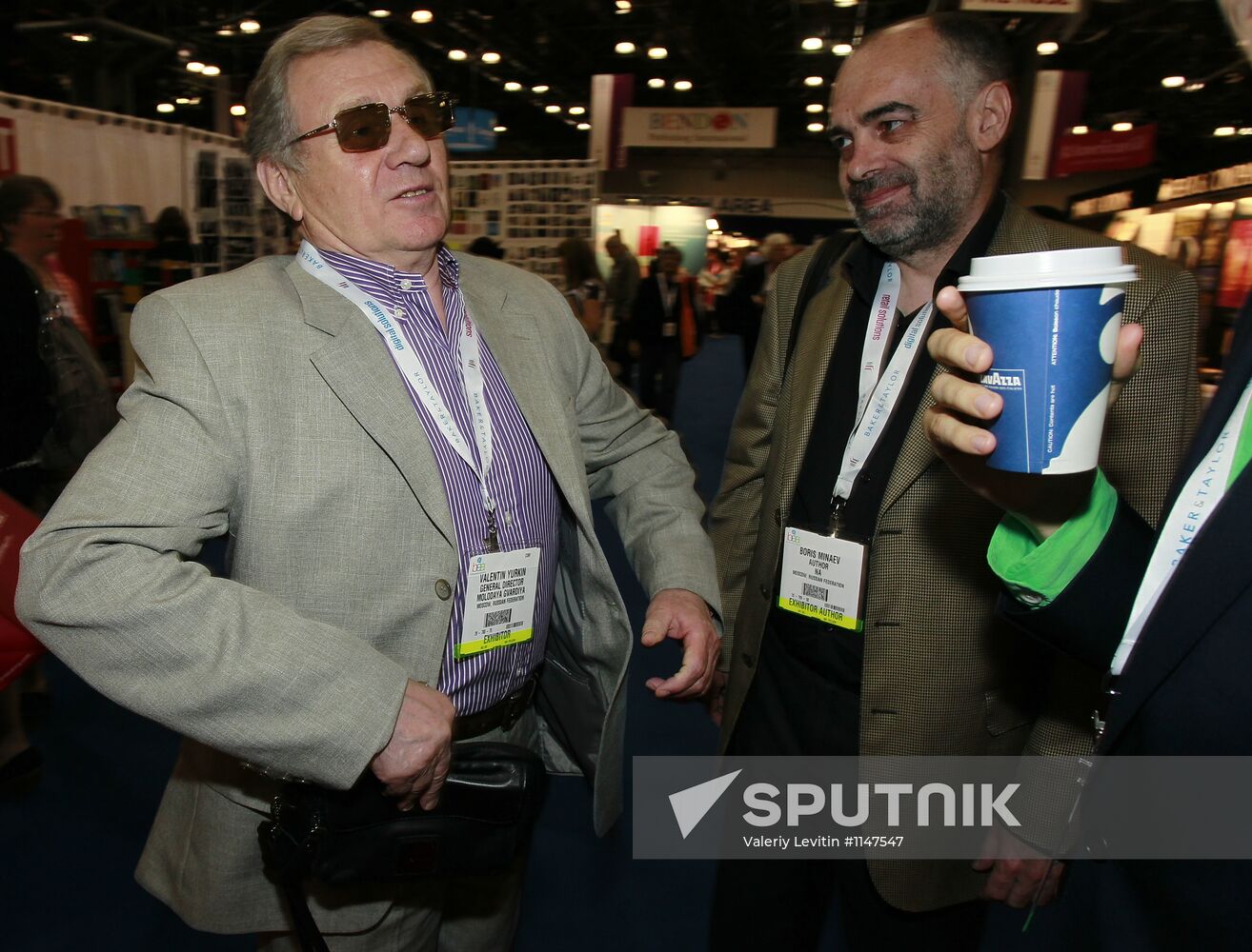 Russian stands at BookExpo America book fair