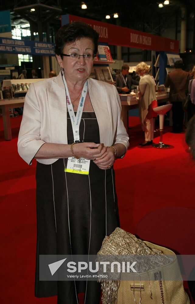 Russian stands at BookExpo America book fair