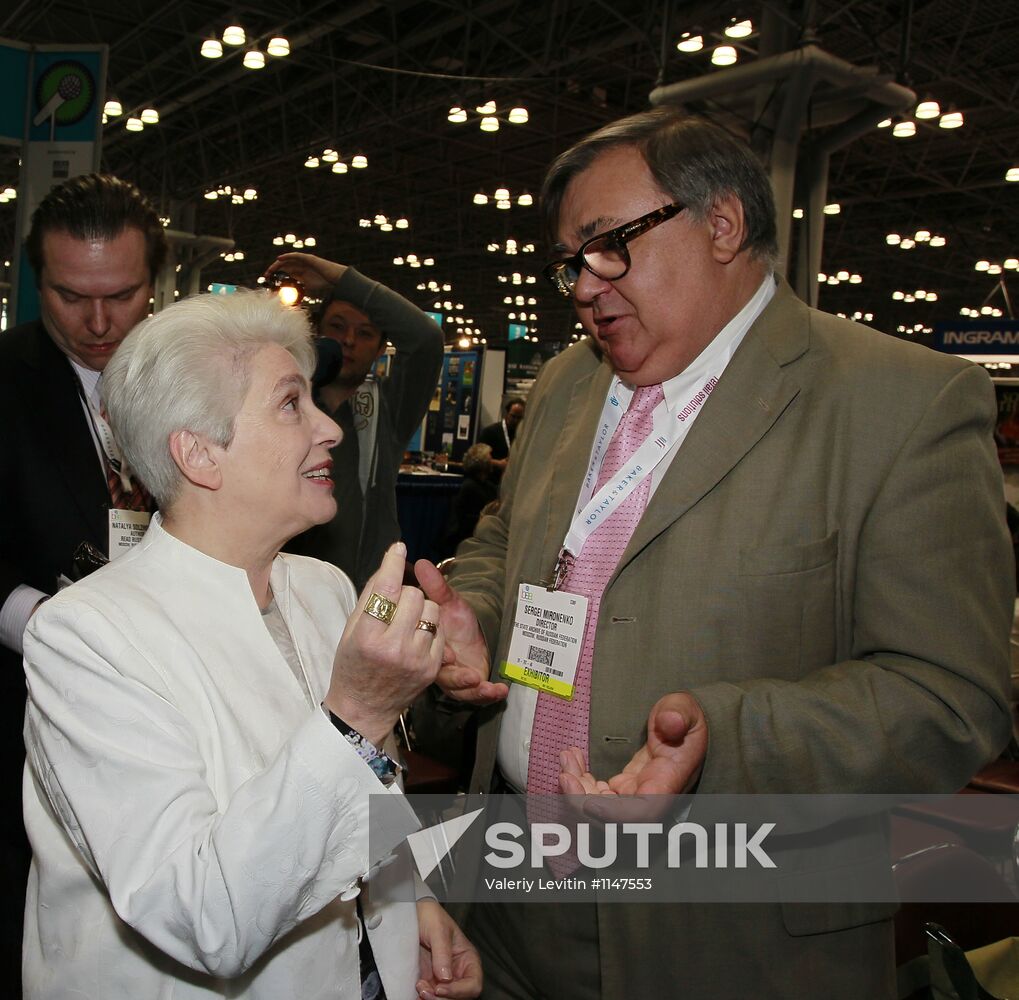 Russian stands at BookExpo America book fair