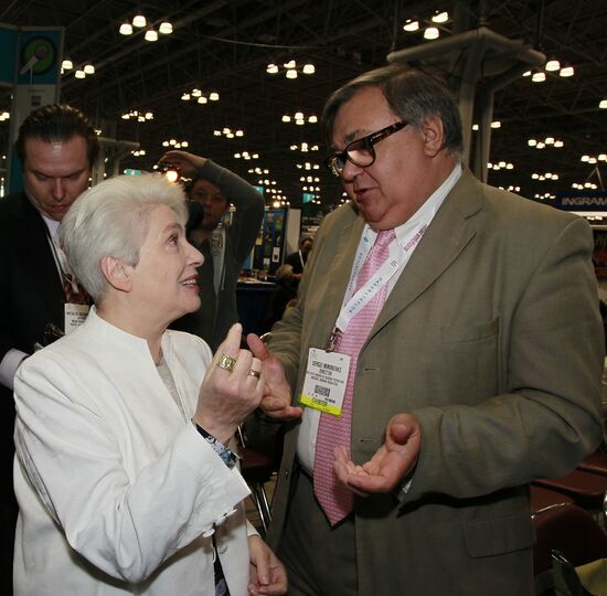 Russian stands at BookExpo America book fair